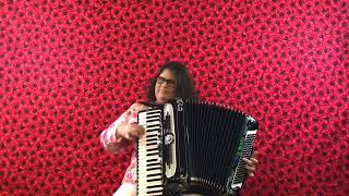 Bernadette  quotDance of the Comediansquot for accordion [upl. by Shreeves]