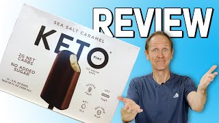 Keto Pint Ice Cream Bar Review  Are they good Keto [upl. by Arrej]