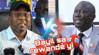 Ça chauffe entre bougane et Dame Mbodj quotNa nga bayi sa rewandé amo bene kham kham quot [upl. by Gemmell]