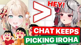 Viewers Keep Picking Iroha Over Chloe Sakamata Chloe amp Kazama Iroha  Hololive Eng Subs [upl. by Ettenrahs]