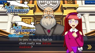 Ace Attorney Justice for all  case 4 day 4 trial 79 ep 79 we are out of time [upl. by Elaine]