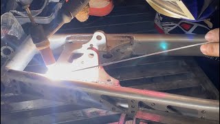 Swing arm reweld [upl. by Allez]