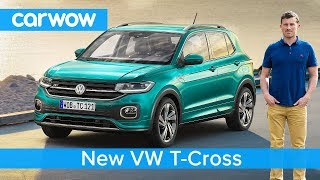 Allnew VW TCross SUV 2019 revealed  all you need to know about this Polobased crossover [upl. by Aciraa]