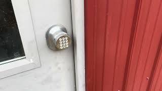 Electronic Door Knob Lock with Long Battery Life [upl. by Ignatz832]