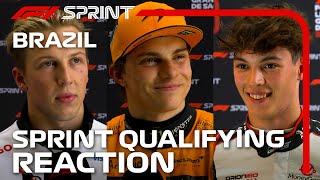 Drivers React After Sprint Qualifying  2024 Sao Paulo Grand Prix [upl. by Eleinad]