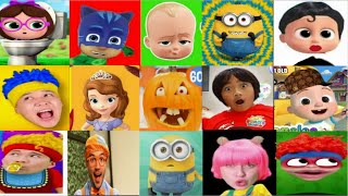 Blippi  Ryan’s World  Cocomelon  D Billions  KulikiTaka ti 29 [upl. by Adieren369]