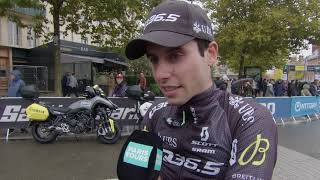 Fabio Christen  Interview at the start  Paris  Tours 2024 [upl. by Garap]