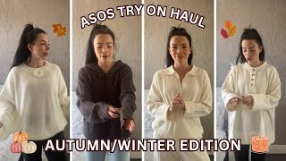 AUTUMN  WINTER TRY ON HAUL  ASOS  FT COSY KNITWEAR COORDS amp SOFT JUMPERS [upl. by Yuht]