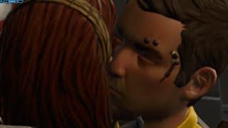 SWTOR Jedi Under Siege  Theron Shan Romance scene Republic [upl. by Owena998]