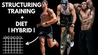 HOW TO STRUCTURE DIET  TRAINING AS A HYBRID ATHLETE [upl. by Marilyn]