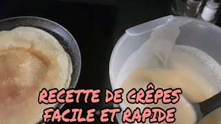 CREPES FACILE ET RAPIDE [upl. by Sathrum861]