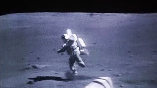 Astronauts falling on the Moon NASA Apollo Mission Landed on the Lunar Surface [upl. by Karlotta]