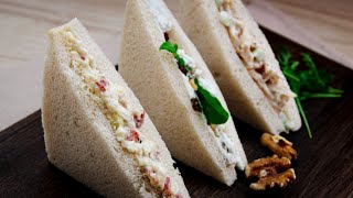 LOS 3 SANDWICHES FRIOS imprescindibles para tus fiestas [upl. by Hijoung]