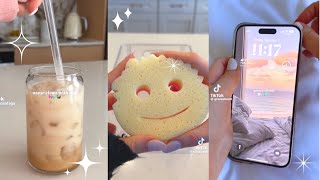 random organizing and restocking tiktok compilation 🍎🍋 [upl. by Ainavi]