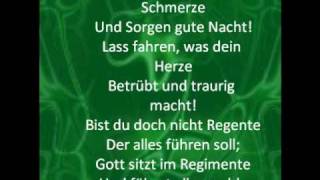 Befiehl du deine Wege und was dein Herze kränkt der allertreusten Pflege [upl. by Yhprum]