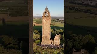 Wallace Monument scotland braveheart williamwallace escocia stirling scottishhistory travel [upl. by Rebliw]