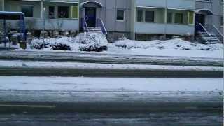 Stendal Stadtseeallee  Horrorwinter 2132013 [upl. by Enywad]