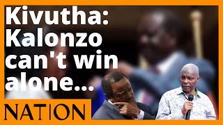 Kivutha Kibwana Kalonzo cant win alone he should come back to Azimio before its too late [upl. by Dao]