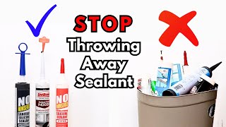 Say Goodbye To Wasted Sealant And Adhesive Tubes – Use Every Last Drop [upl. by Therron]