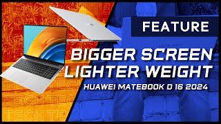 Huawei MateBook D 16 2024  Best Lightweight Productivity Laptop So Far [upl. by Gadmon]