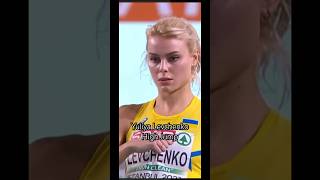 Yuliya Levchenko  High Jump shorts worldrecord olympics [upl. by Nahtonoj716]