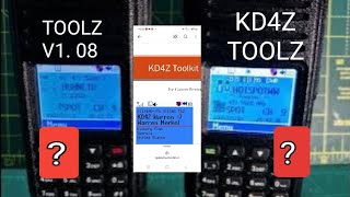 MD380RTS TOOLZ COMPARISON TOOLZ 1 08 or KD4Z Version [upl. by Latimer]