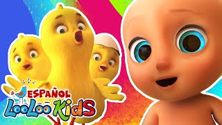 🐤🐥Los Pollitos Dicen Pio Pio  ¡Canciones Infantiles LooLoo Compilación de Una Hora 🌟 [upl. by Hy]