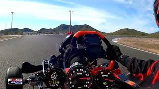 Shifter Kart Test with Mechatron F1 Paddle Shift  Fanatec Clubsport Magnetic Paddles [upl. by Leinehtan]