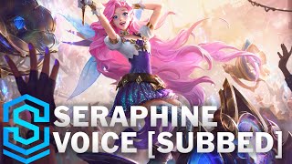 Voice  Seraphine the StarryEyed Songstress SUBBED  English [upl. by Bensky]