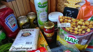 VEGAN BOODSCHAPPEN🛒🛍ALBERTHEIN EN GROENTEBOER [upl. by Ronny]