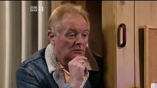 Coronation Street Les BattersbyBrown Scenes  Episode 1016 Final Appearance [upl. by Imas]