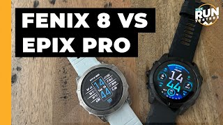 Garmin Fenix 8 vs Garmin Epix Pro Is the Fenix 8 AMOLED worth the upgrade [upl. by Ahsaercal]