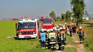 Großübung im Landkreis Regensburg  Von der Alarmierung bis zur Nachbesprechung [upl. by Leitman713]