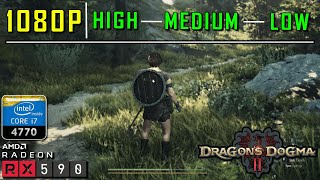 Dragons Dogma 2 on AMD RX 590  All Settings Tested [upl. by Masterson940]