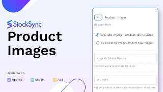 How to AddUpdate Product Images in Stock Sync  Column Matching Guide  Inventory Management [upl. by Jaye]