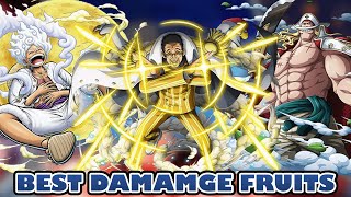 AOPG Top 5 Strongest Fruits In A One Piece Game UPDATED [upl. by Schaab]