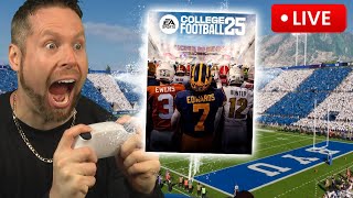 College Football 25 Debut  Live Stream [upl. by Ilohcin]