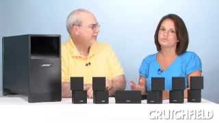 Bose Acoustimass Surround Sound Speaker Systems  Crutchfield Video [upl. by Charil]