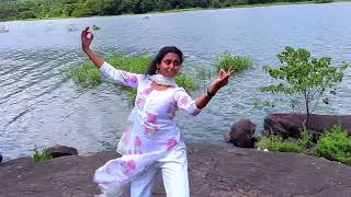 N B SUBIKSHA Dance cover for Nenjil Jil from movie Kannathil Muthamittal [upl. by Anileve]