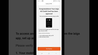 Manage AU Ixigo Credit Card on Ixigo App [upl. by Imre775]