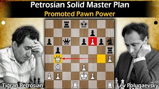 Petrosian Solid Master Plan  Petrosian vs Polugaevsky 1963 [upl. by Roydd]