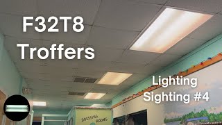 F32T8 Troffers at River Ventures  Lighting Sighting 4  rapidstart12 [upl. by Erich]