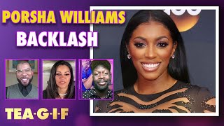 Porsha Williams Defends Her Actions on Porshas Family Matters  TeaGIF [upl. by Loella365]