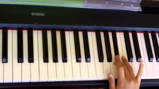 BIBIDI BOBIDI BOO  CINDERELLA SONG piano tutorial [upl. by Nwadal]