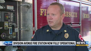 Take a look inside renovated Wyoming Division fire station [upl. by Sivehc]