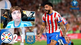 DAVOO XENEIZE REACCIONA AL PARTIDO DE ARGENTINA 1  2 PARAGUAY  ELIMINATORIAS MUNDIAL 2026 [upl. by Laicram]