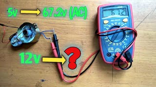 How to make Generator  DIY Generator  AC current generator electronicproject [upl. by Enoyrt]