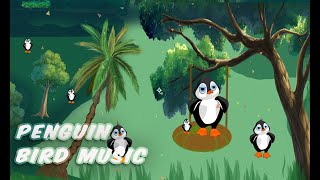 Penguin Music song for baby sleep and enjoying bird soft music babylullaby babylullabymusic [upl. by Thornton]