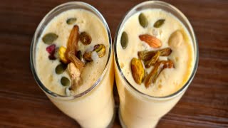 Mango Lassi Recipe  How to make mango lassi at home  Quick amp Easy Recipe  Cheffy Pujan [upl. by Oicnerual68]