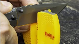 Smiths 2Step Knife Sharpener Does it work [upl. by Ahsain]